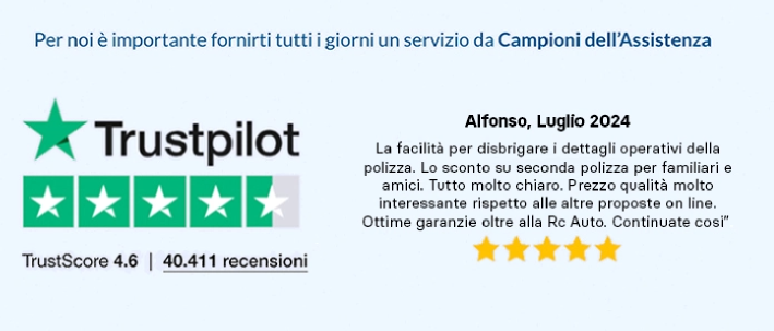 Trustpilot recensioni